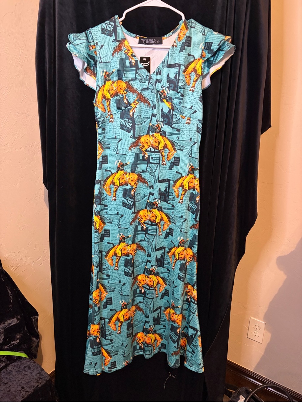 NWT lucky and blessed dress medium